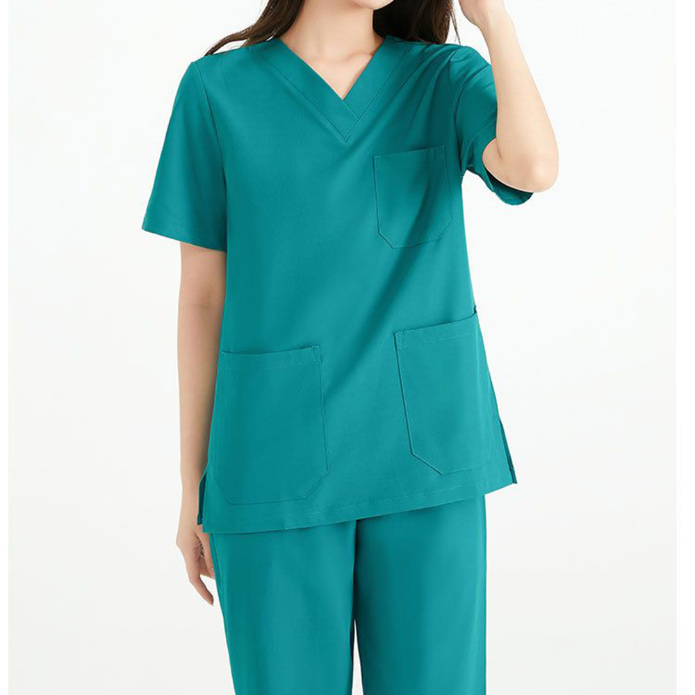 Medical Lab Coats - 女性用高級弾性トップス、パンツ、手術室医療用ブラシ、手術着