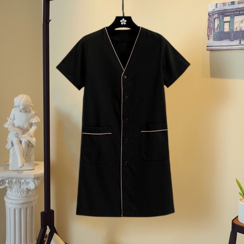 高品質の皮膚管理作業服白女性の半袖韓国コートスパマッサージセ - Medical Lab Coats のレビューと価格