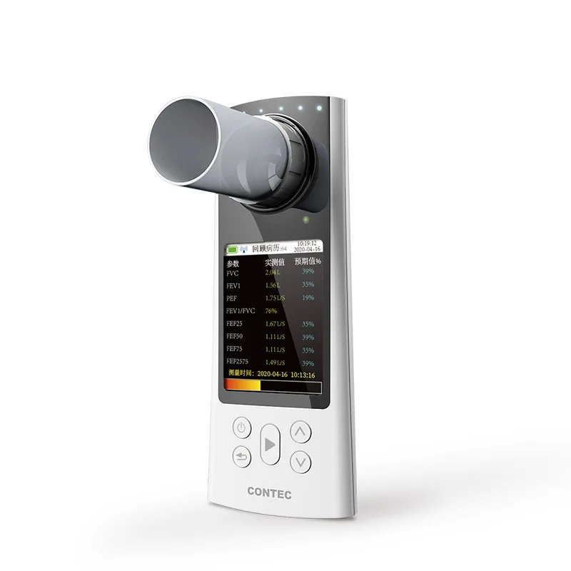カラーディスプレイ付きBluetoothデジタルスパイロメー - Spirometer Lung Function のレビューと価格