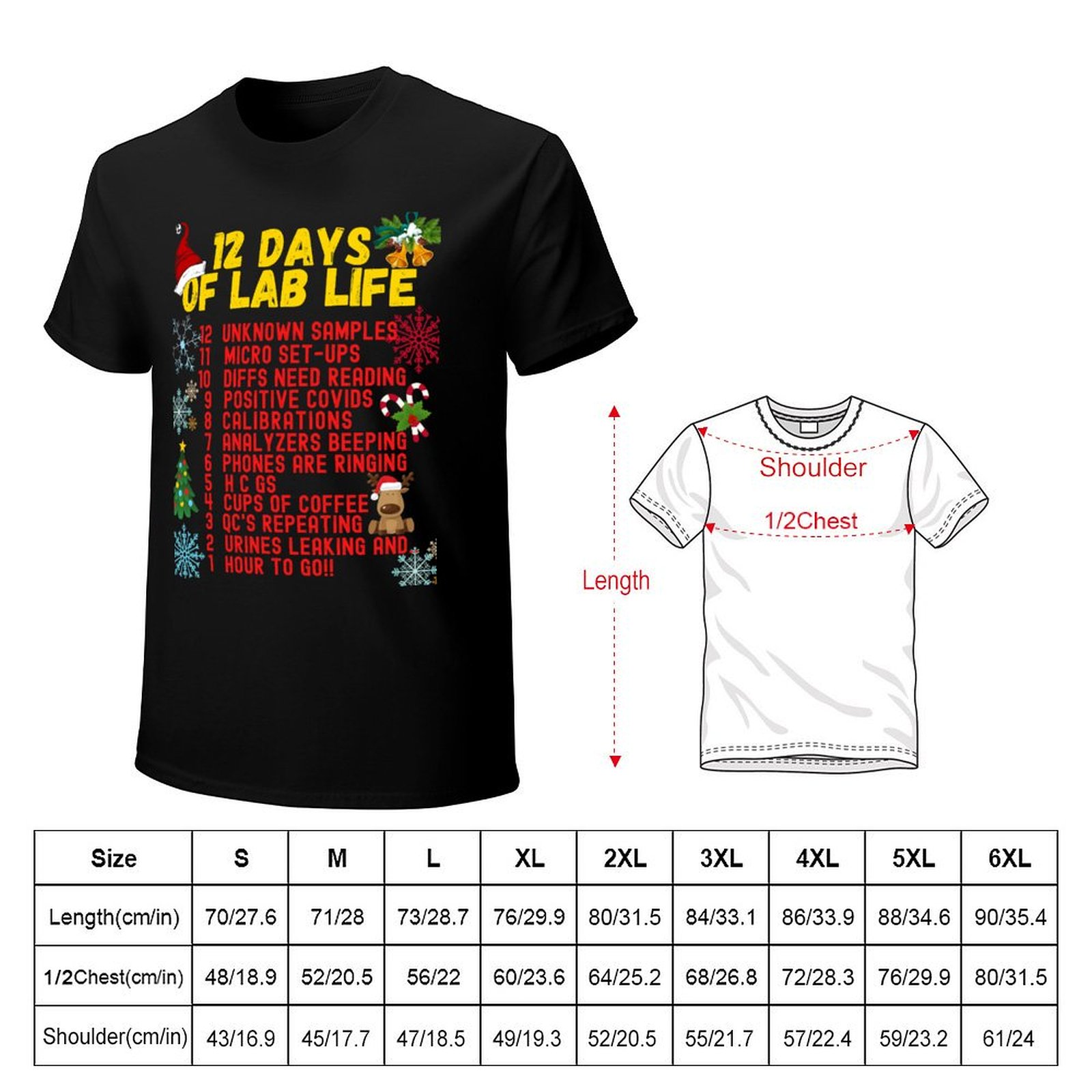 12 DAYS OF LAB LIFE クリスマス 医療研究 - Medical Lab Day のレビューと価格
