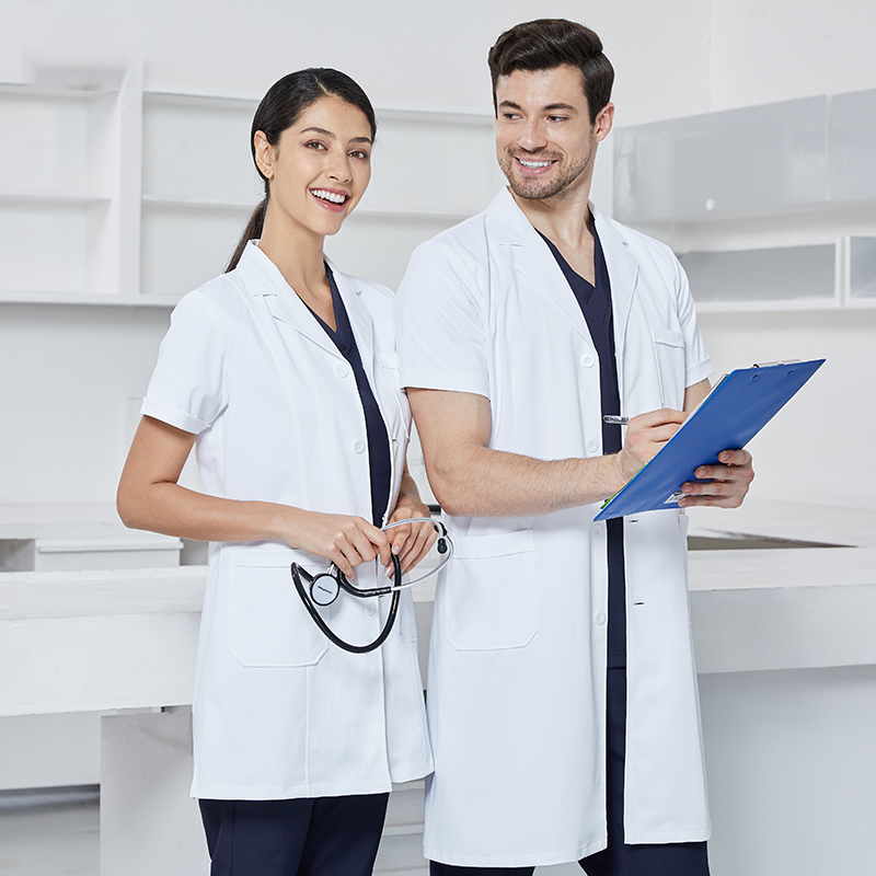 パフォーマンス実験室コート,女性または男性用の静かな室内必需 - Medical Lab Coats のレビューと価格