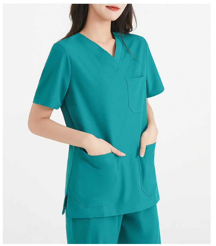 女性用高級弾性トップス、パンツ、手術室医療用ブラシ、手術着 - Medical Lab Coats のレビューと価格
