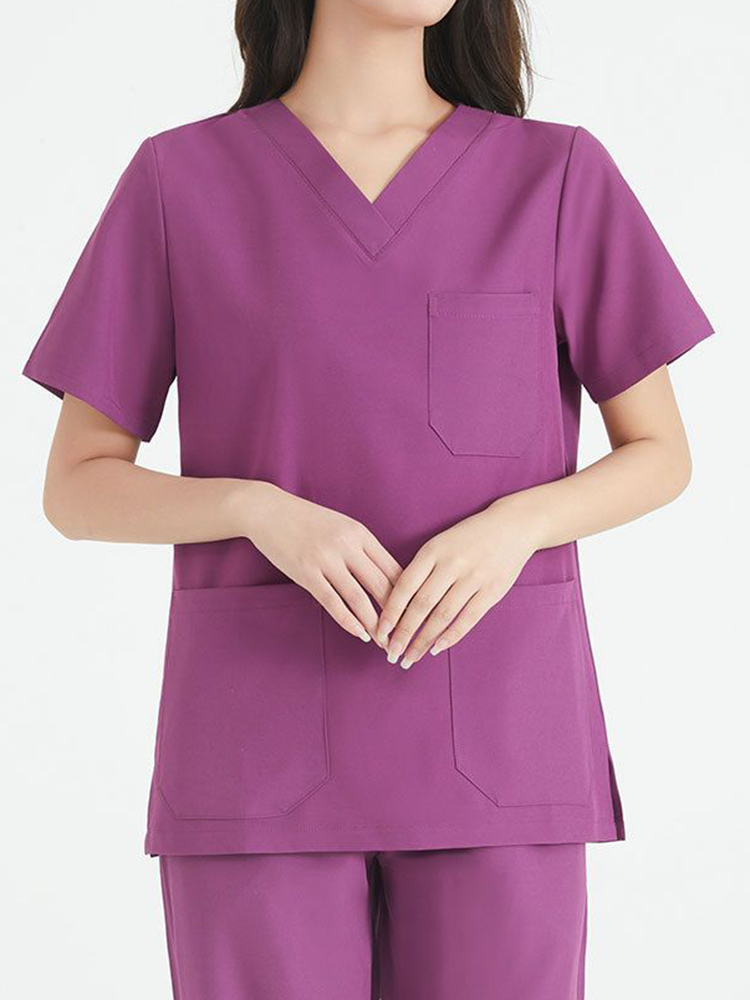 女性用高級弾性トップス、パンツ、手術室医療用ブラシ、手術着 - Medical Lab Coats のレビューと価格